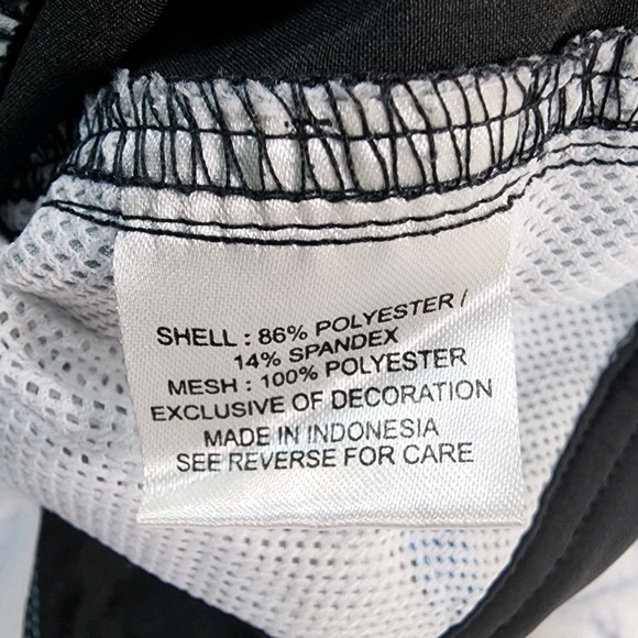 Loco Skailz MENS 34 Performance Fishing Cargo Shorts Swim Trunks Mullet Print - Picture 10 of 13